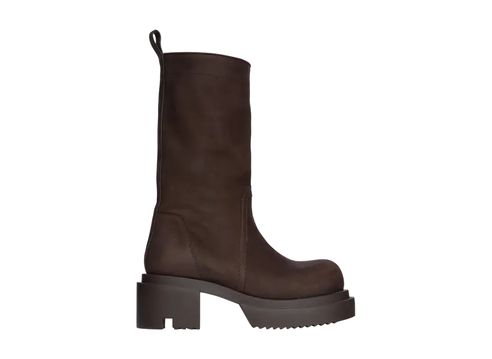 Rick Owens FW25 Concordians Calf Pull On Bougun "Brown"