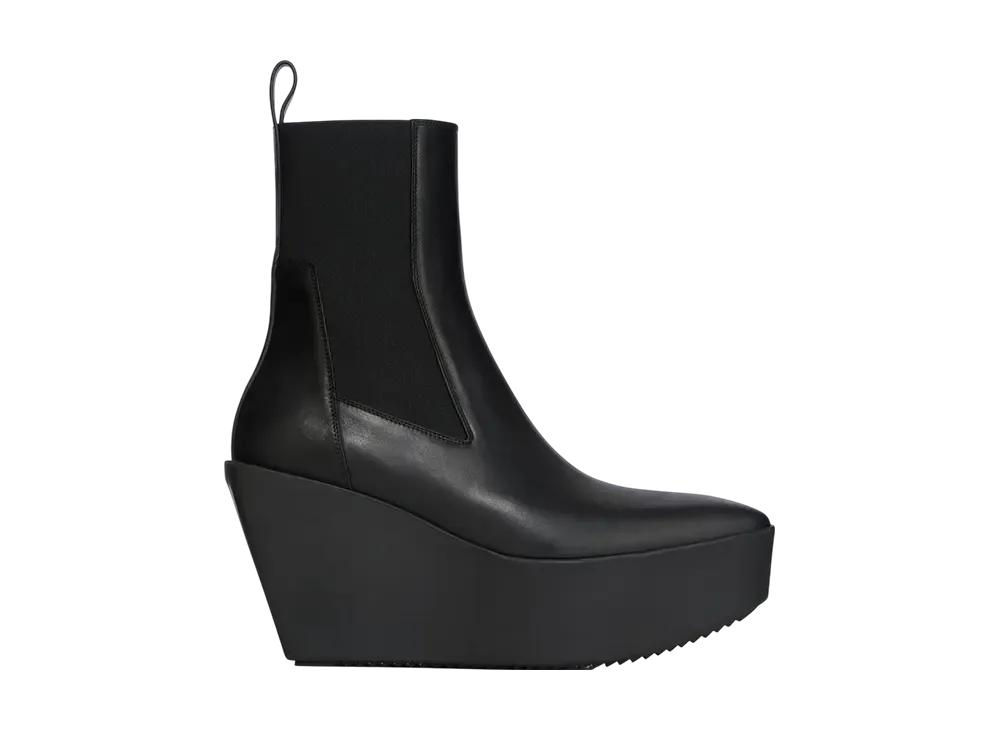 RICK OWENS Sliver Platform Beatle Boots - Wrong Weather