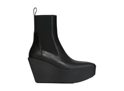 Rick Owens FW25 Concordians Sliver Platform Beatle "Black"