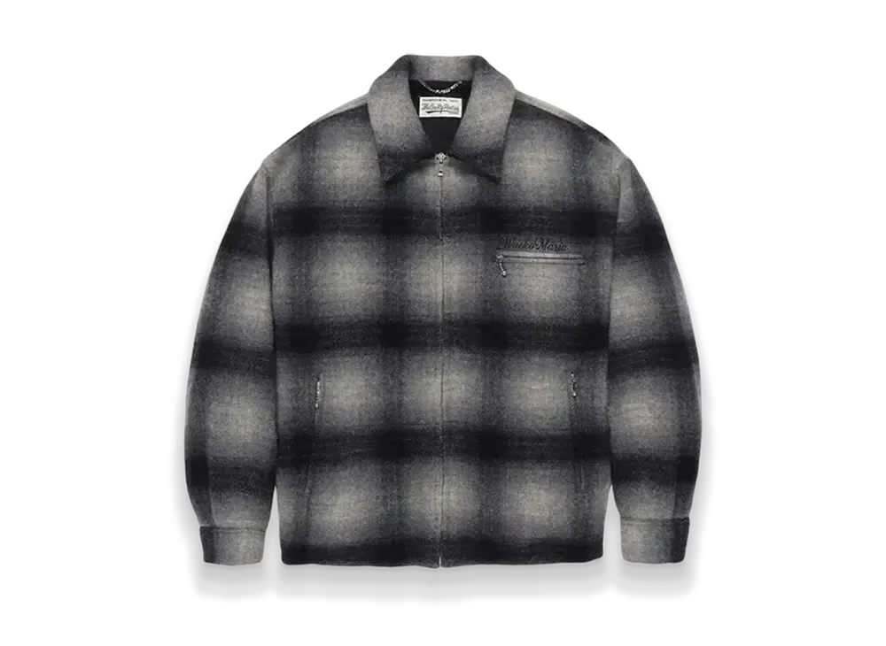 WACKO MARIA Wool Check 50's Jacket 