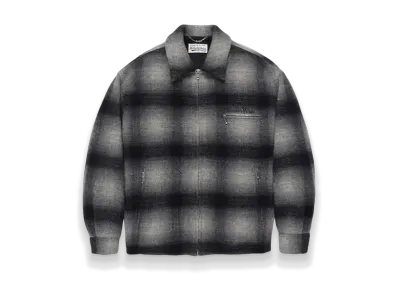 WACKO MARIA Wool Check 50's Jacket "Gray"