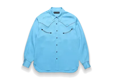 WACKO MARIA Western Shirt "Blue"