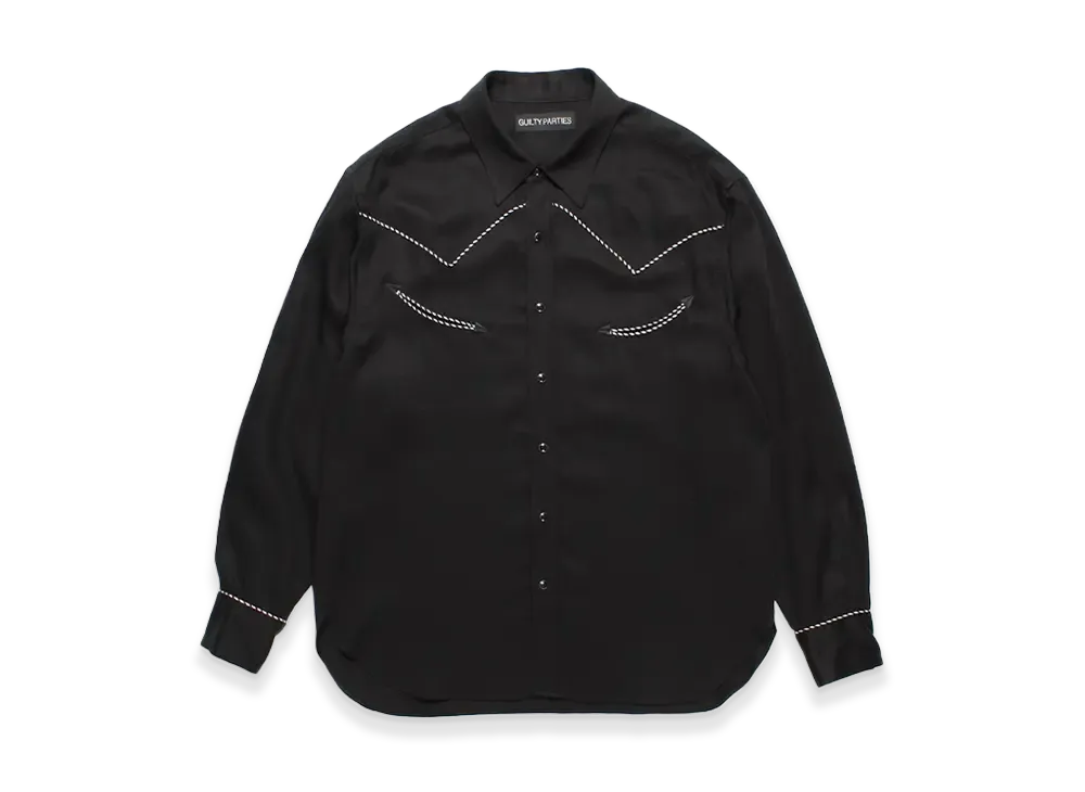 WACKO MARIA Western Shirt "Black"