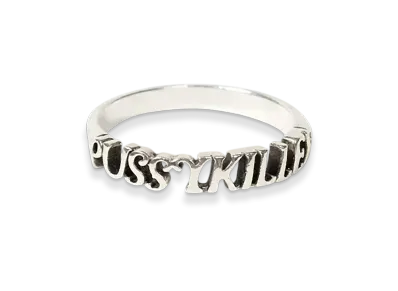 WACKO MARIA Pussykiller Ring "Silver"