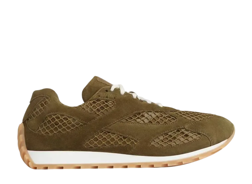 ボッテガヴェネタ ウィメンズ オービット スニーカー "オリーブオイル"