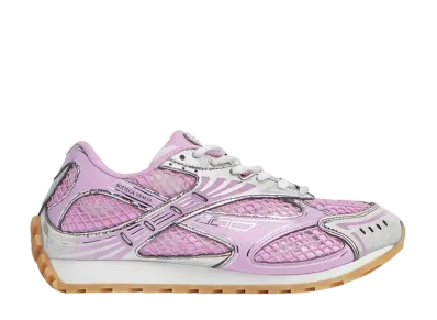 Bottega Veneta Women's Orbit Sneaker "Gloss/Silver"