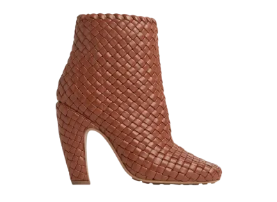 Bottega Veneta Women's Canalazzo Ankle Boot "Brown Sugar"
