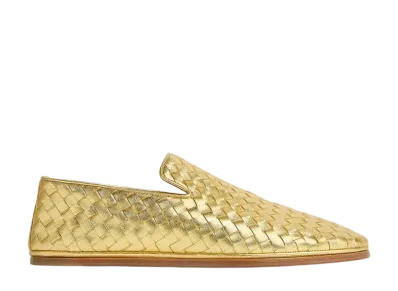 Bottega Veneta Women's Sunday Slipper "Gold"