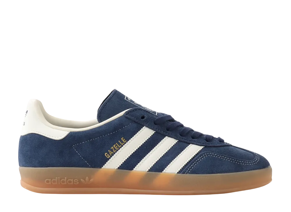 adidas Gazelle Indoor "Night Indigo/Off White/Gold Metallic"