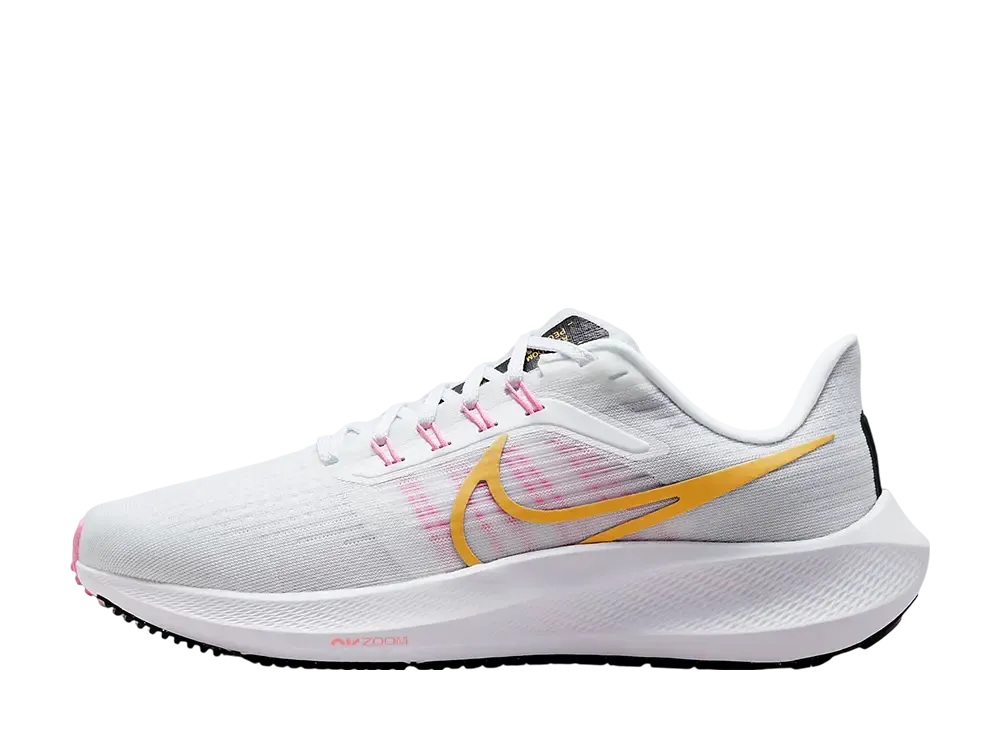 Nike Women's Air Zoom Pegasus 39 "White/Pure Platinum/Pink Spell/Wheat Gold"