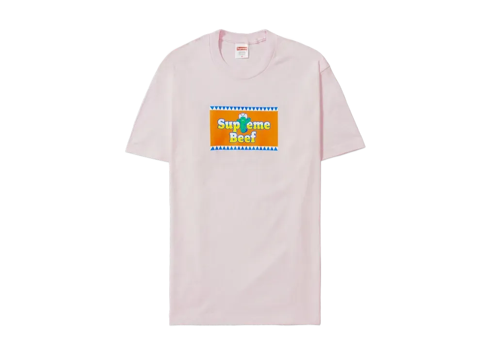 Supreme Beef Tee "Light Pink"