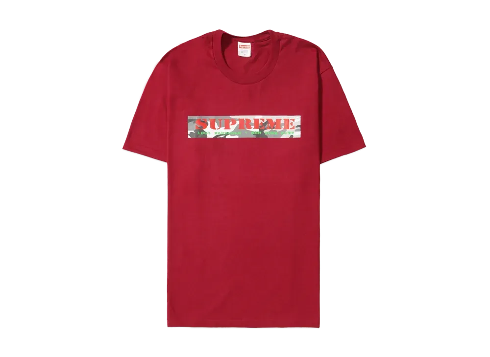 Supreme Hardcore Tee "Cardinal"