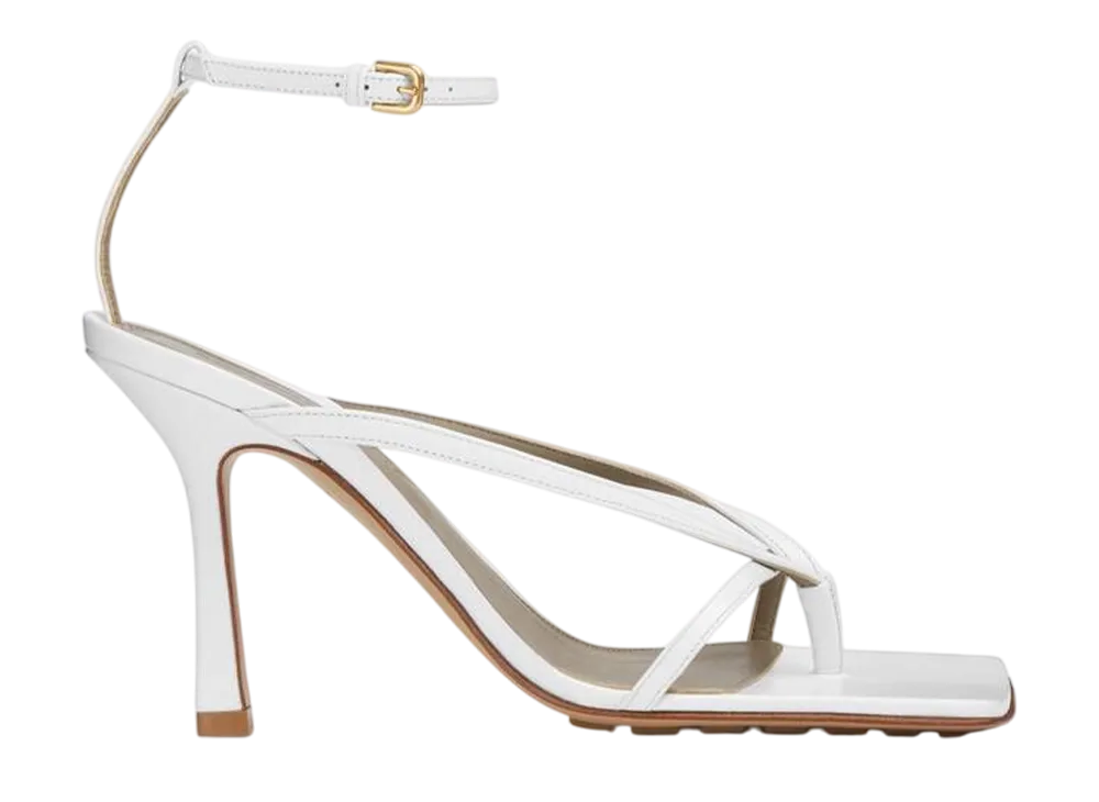 ボッテガヴェネタ ウィメンズ ストレッチ ストラップ サンダル "オプティックホワイト"