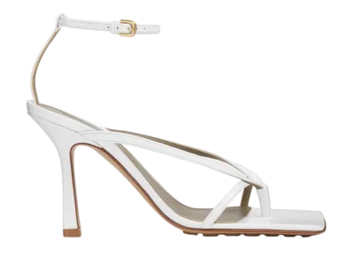 Bottega Veneta Women's Stretch Strap Sandal "Optic White"