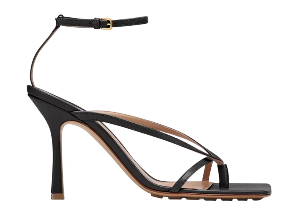 ボッテガヴェネタ ウィメンズ ストレッチ ストラップ サンダル "ネロ"