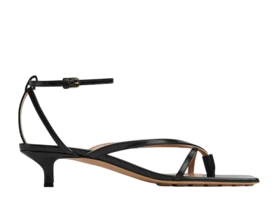 Bottega Veneta Women's Stretch Strap Sandal "Black"