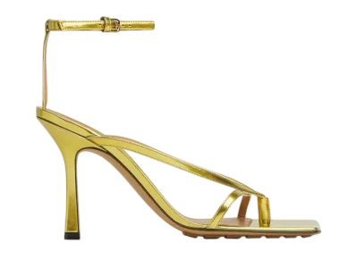 Bottega Veneta Women's Stretch Strap Sandal "Gold"