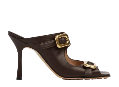 Bottega Veneta Women's Stretch Buckle Mule Sandal "Fondant"