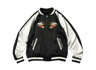 ATOM x HOME GAME SOUVENIR JACKET "BLACK"
