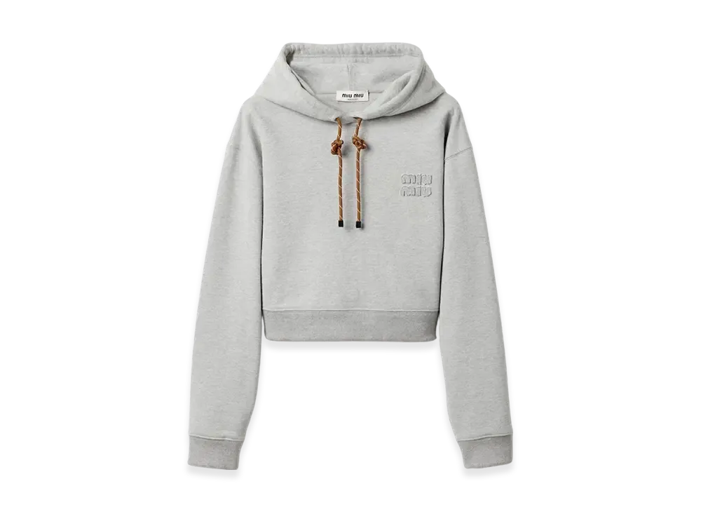 ミュウミュウ レディース ウールカシミア フーディー 