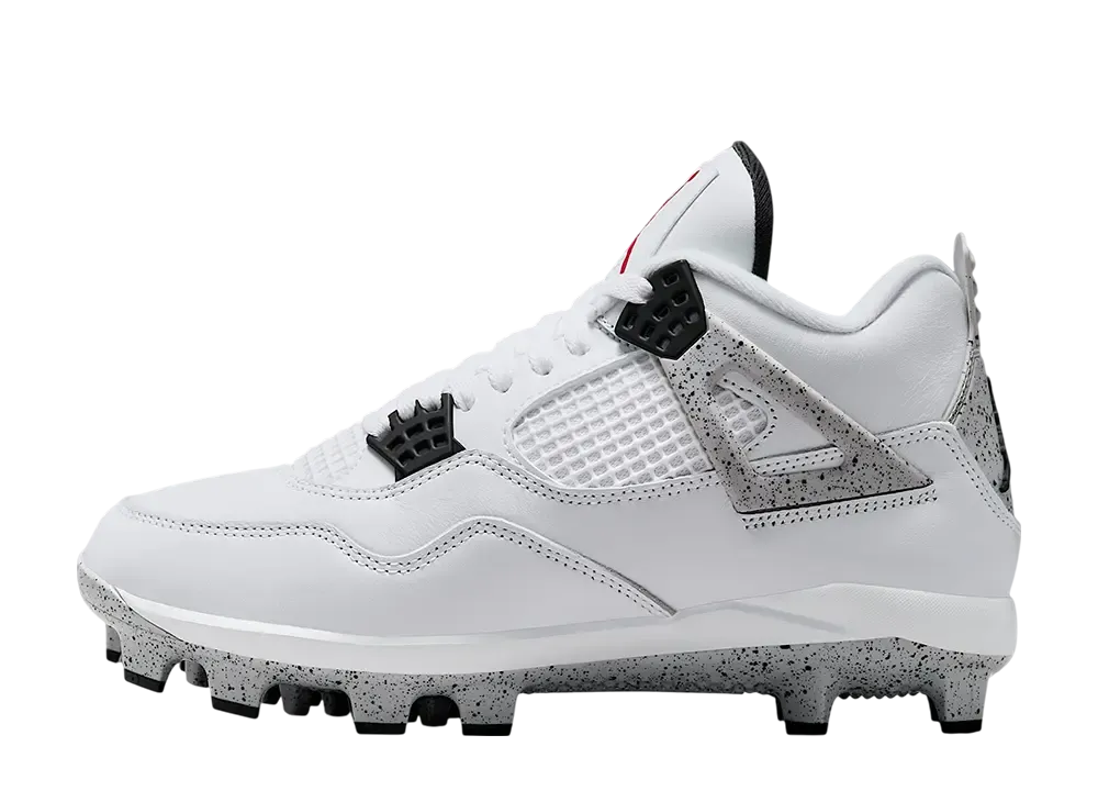 Nike Jordan 4 Retro MCS "White/Black/Tech Grey/Fire Red"