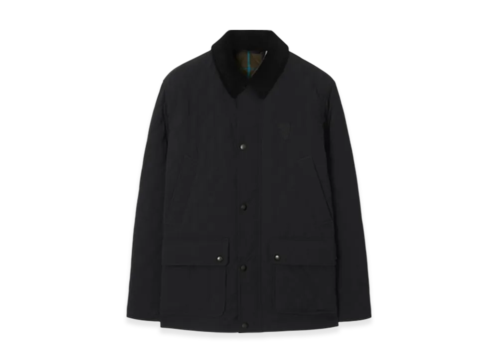 Burberry Quilting Nylon Barn Jacket "Black/Snug"