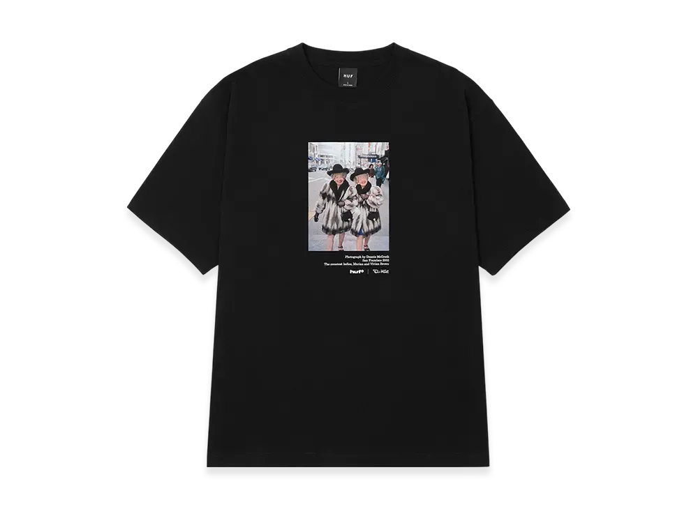 HUF DENNIS McGRATH The Sweetest Twins Tee "Black"