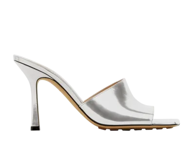 Bottega Veneta Women's Stretch Mule "Silver"