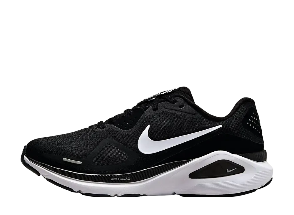 Nike Women's Structure 26 "Black/Wolf Grey/Metallic Silver/White" (Extra Wide)