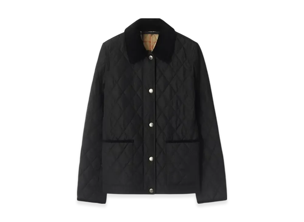 Burberry Quilting Nylon Jacket "Black/Sand"