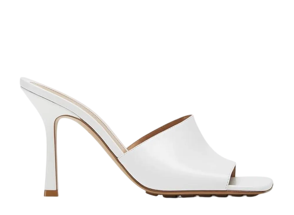 ボッテガヴェネタ ウィメンズ ストレッチ ミュール "オプティックホワイト"