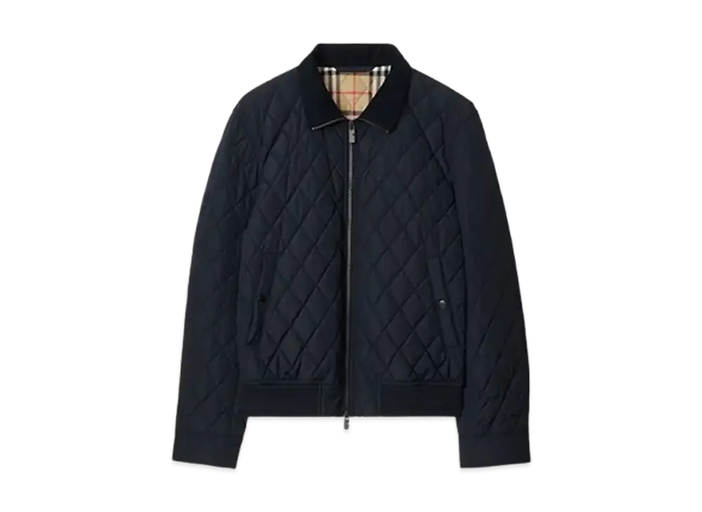 Burberry Quilting Nylon Jacket "Navy"