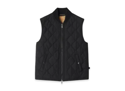 Burberry Quilting Nylon Gilet "Black"