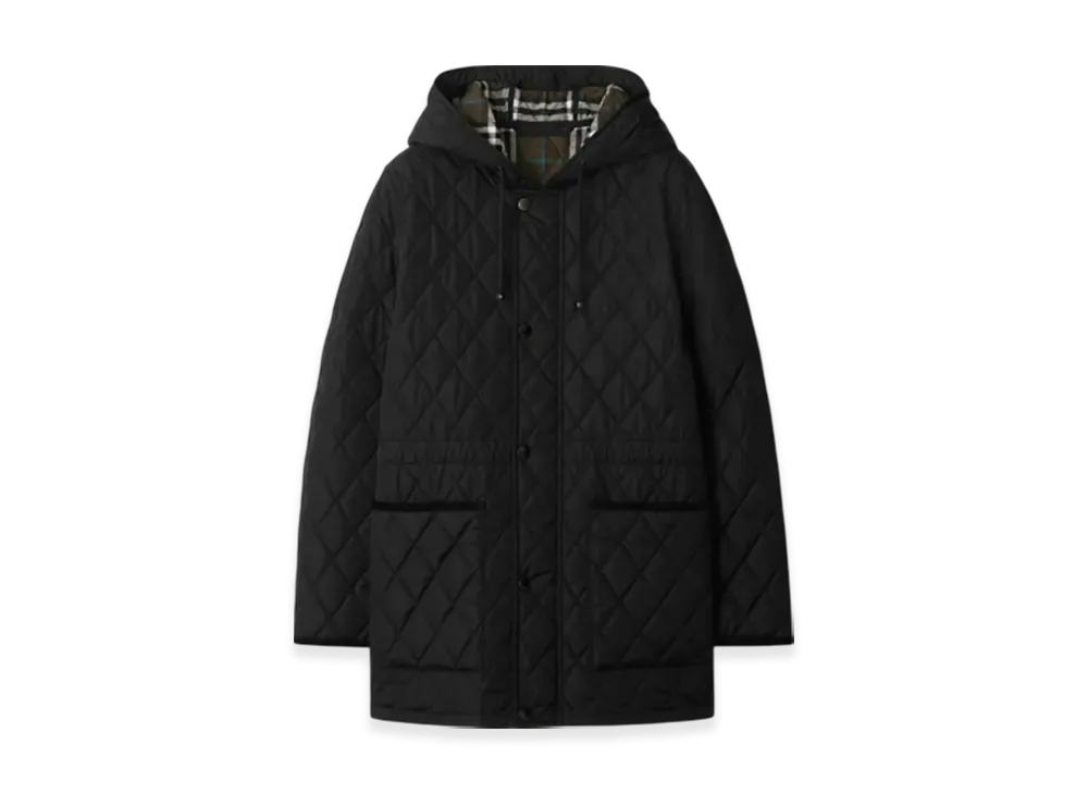 Burberry Quilting Nylon Parka "Black"
