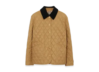 Burberry Quilting Barn Jacket "Camel"