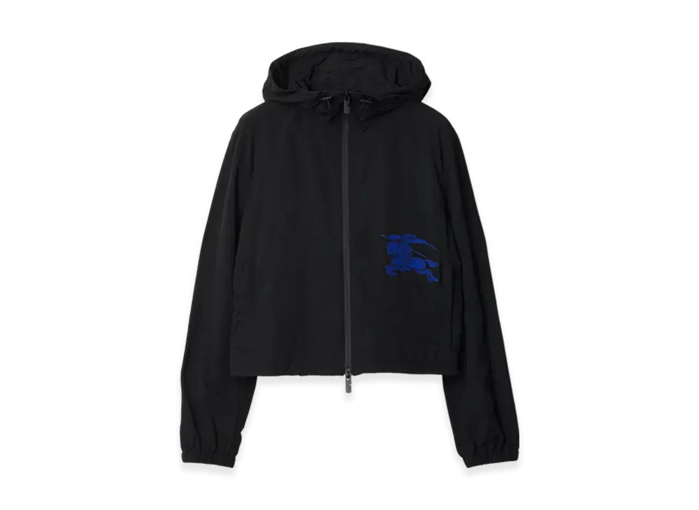 Burberry Cropped Nylon Jacket "Black"