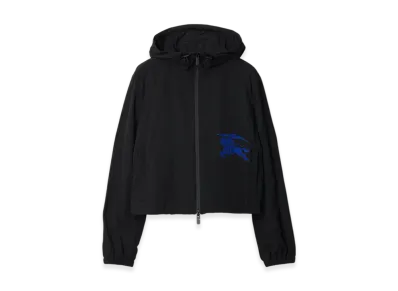Burberry Cropped Nylon Jacket "Black"
