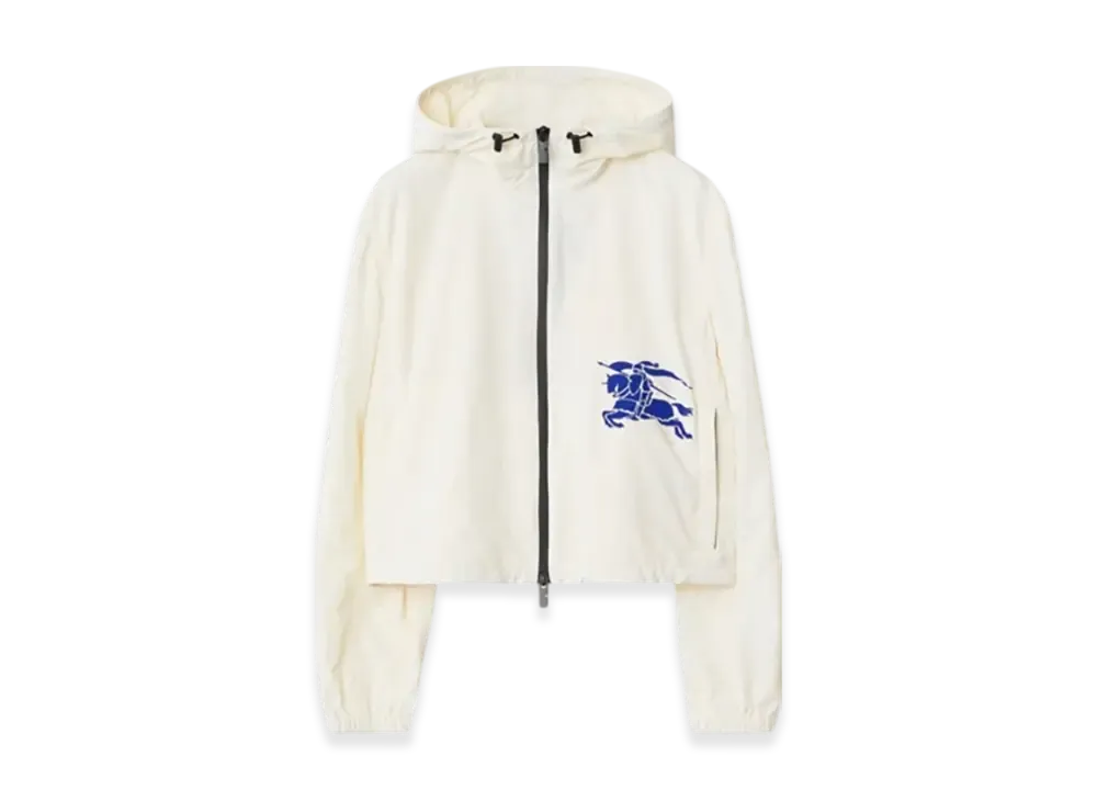 Burberry Cropped Nylon Jacket "Salt"