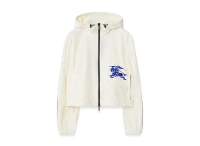Burberry Cropped Nylon Jacket "Salt"