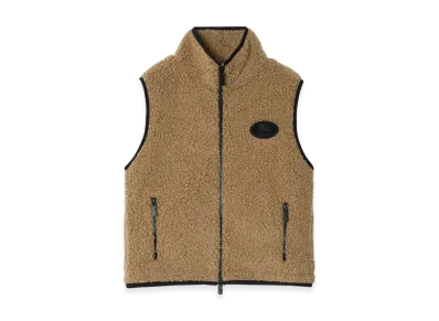 Burberry Cropped Fleece Gilet "Shrew Melange"