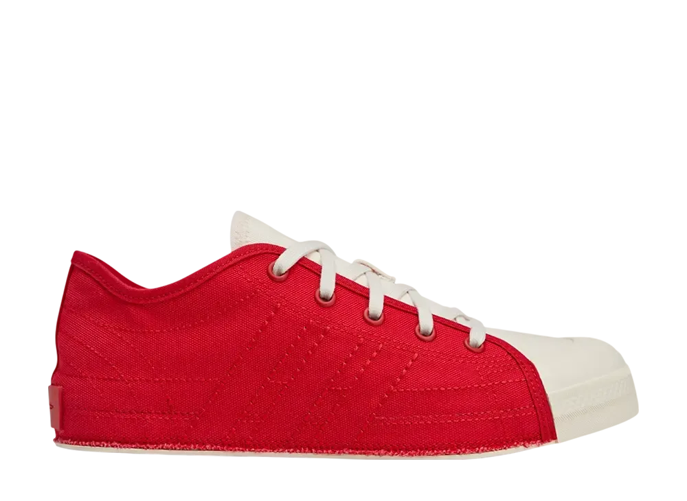 アディダス ワイスリー ニッツァ ロー "ベタースカーレット/ワンダーホワイト"