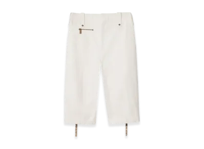 Burberry Cotton Capri Trousers "Quartz"