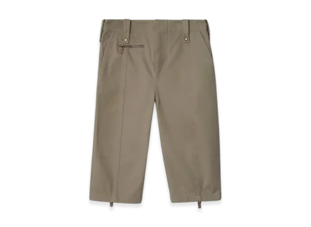 Burberry Cotton Capri Trousers "Quill"