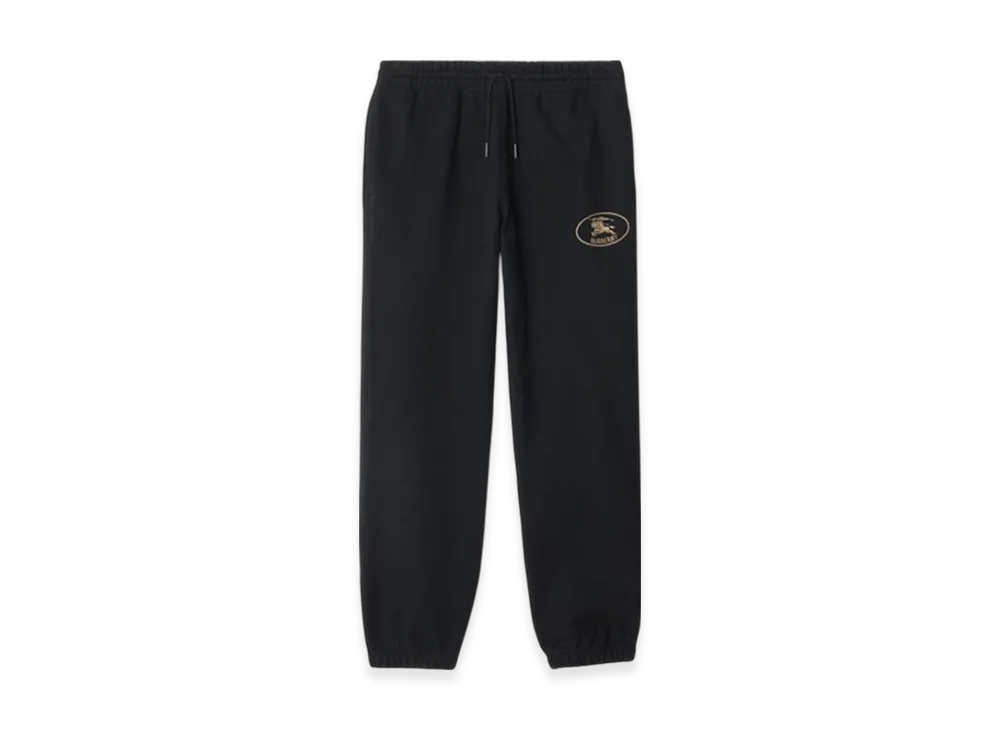 Burberry Cotton Jogging Pants "Black"