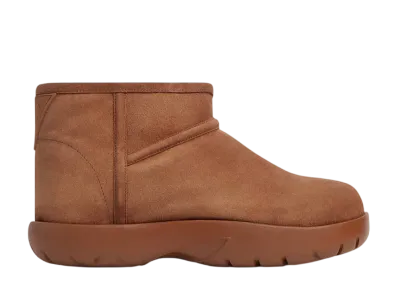 Bottega Veneta Women's Snap Mini Ankle Boot "Caramel"