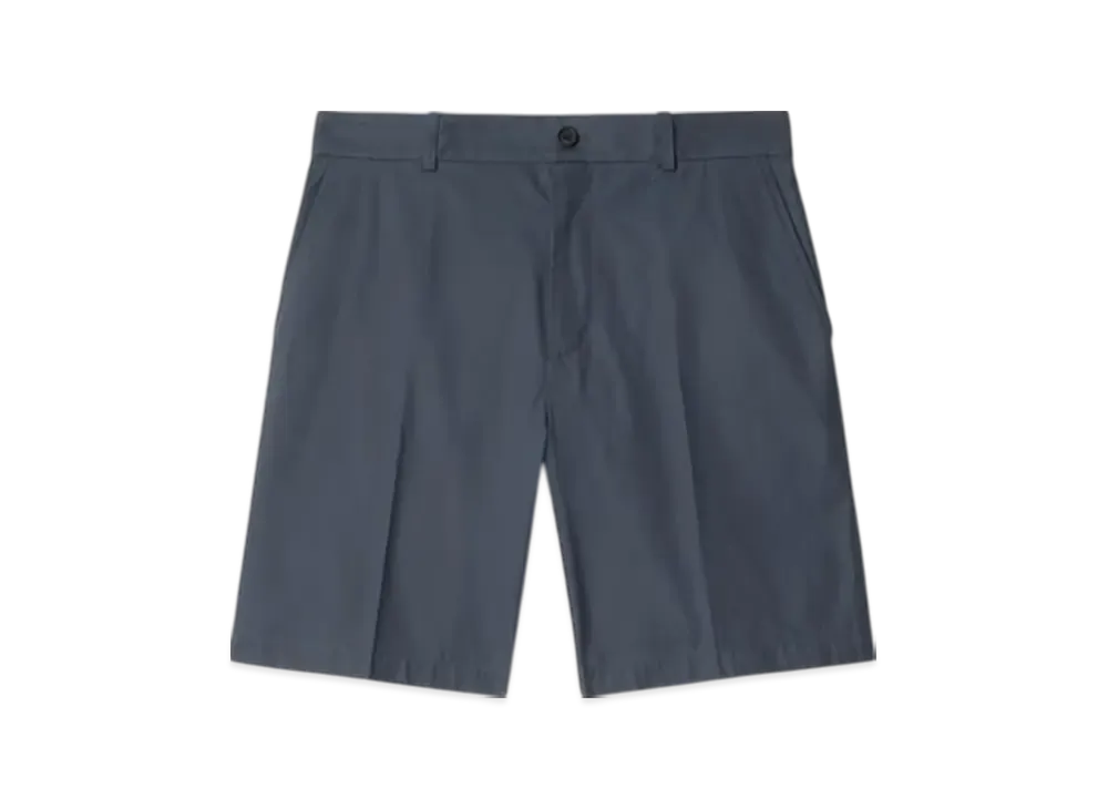 Burberry Cotton Chino Shorts "Magnet"