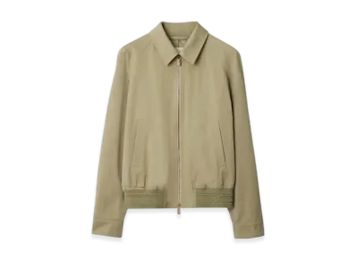Burberry Cotton Harrington Jacket "Skylark"