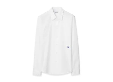 Burberry Cotton Formal Shirt "White"