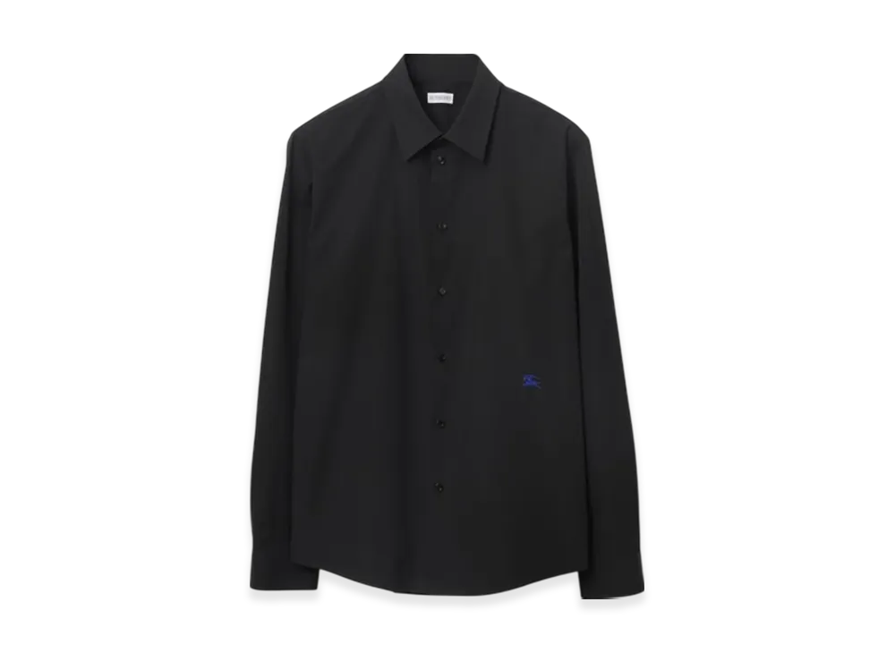 Burberry Cotton Formal Shirt "Black"