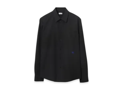 Burberry Cotton Formal Shirt "Black"